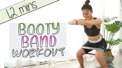 12 Minutes Booty Band Booty Workout Youtube