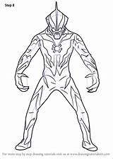 Ultraman Belial Mewarnai Geed Mebius Superman Drawingtutorials101 Kartun Ginga Ribut Zoffy Berlatih sketch template