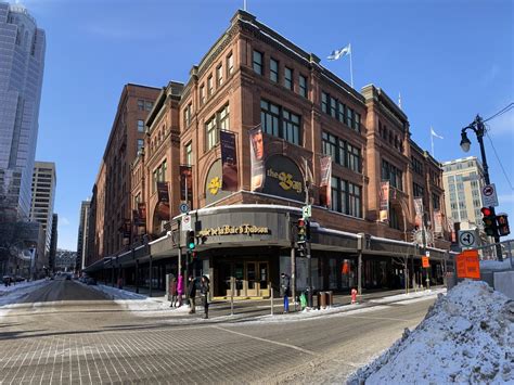 hudsons bay downsizing downtown flagship stores  canada analysis
