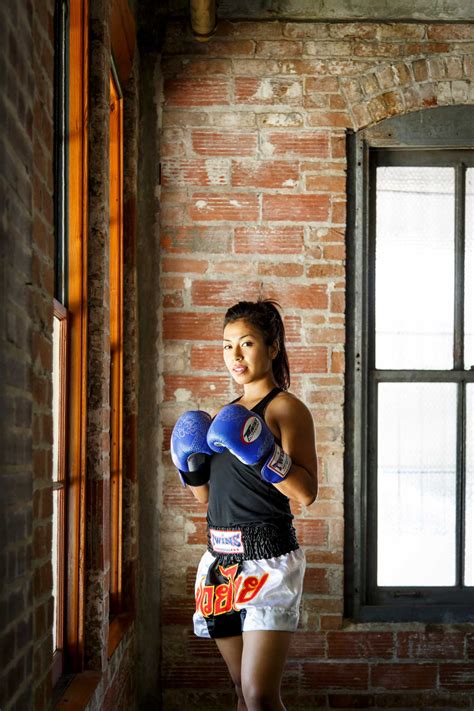 Local Female Fighter And Fitness Model Makes Waves In Muay