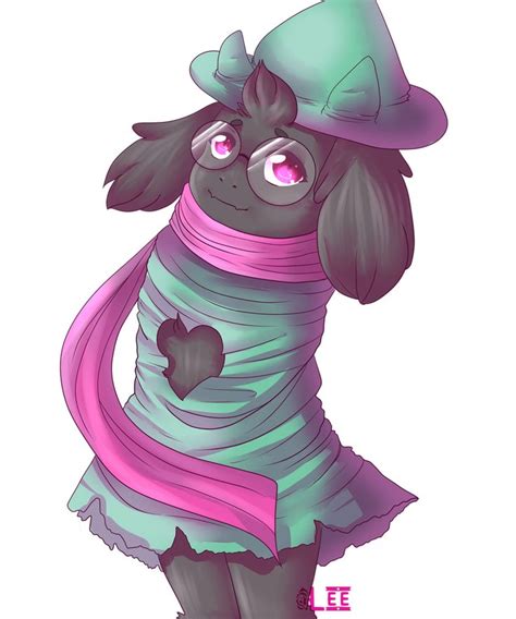 Woo Ralsei From Deltarune Really Happy How The Shading Turned Out On