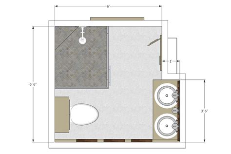 basic bathroom layouts