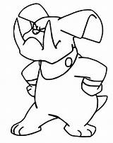 Pokemon Granbull Coloring Pages Morningkids sketch template