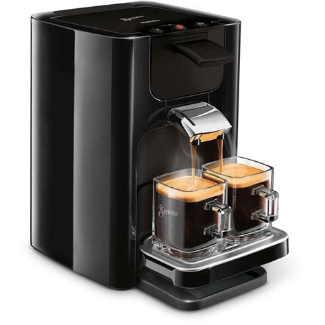 philips senseo quadrante koffiepadmachine hd zwart blokker