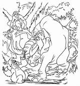 Tarzan Selva Elefantes Elefante Animados Amici Malvorlagen Freunde Amis Colorier Vigne Aldeia Village Villaggio Colorkid Publicidad Kolorowanki Znajomi Mono Postagem sketch template