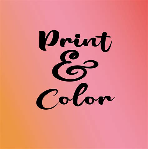 print  color