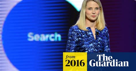 What S The Future For Yahoo Ceo Marissa Mayer Yahoo The Guardian