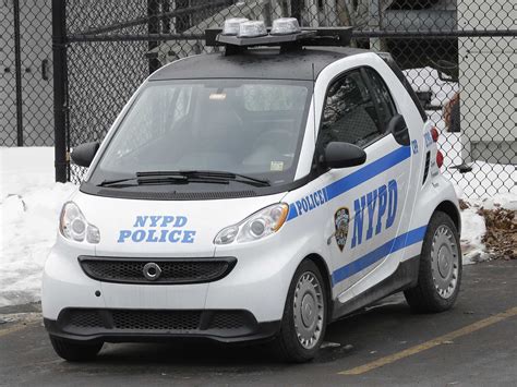 nypds  police car     smallest   road business insider