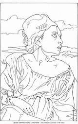 Quadri Famosi Delacroix Copiare Eugene Facili Orpheline Cimetiere Coloriages Semplici Divertenti Artistici Coloringpagesforadult Stampa Adulti Giotto sketch template