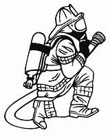 Firefighters Coloring Pages Coloring2print sketch template