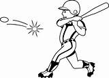 Hit Clipart Baseball Hits Clip Cliparts Clipground Batter Driverlayer Pop Clipartmag Getdrawings sketch template