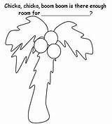 Chicka Boom Tree Book Coloring Template Class Preschool Pages Printable Activities Worksheets Print Clip Alphabet Kindergarten Coconut Books Abc Templates sketch template