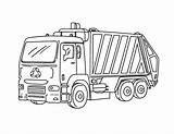 Camion Colorare Garbage Spazzatura Immondizie Atuttodonna Museprintables Scania sketch template