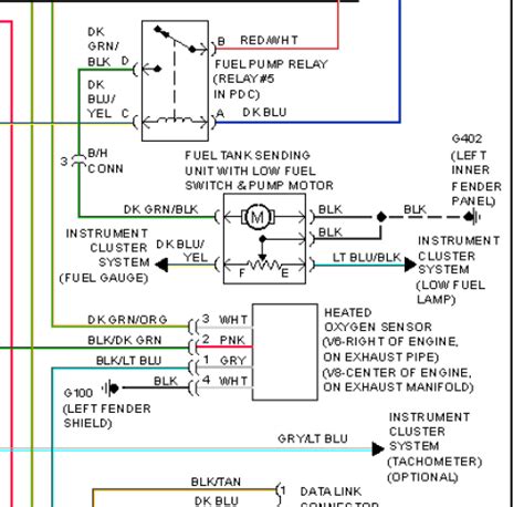 fuel sending unit wiring diagram general wiring diagram