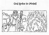 Moses Spoke Bestcoloringpagesforkids Exodus sketch template