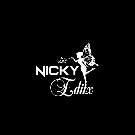 The Logo For Nicky And Julias Fairy Tale Which Features A Butterfly