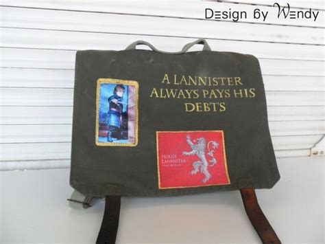 A Lannister Always Pays His Debts Game Of By Designbywendybgd