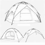 Tent Drawing Camping Tents Sketch Getdrawings sketch template