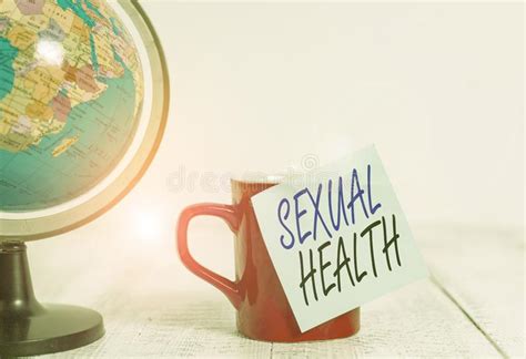 Conceptual Hand Writing Showing Sexual Health Business Photo