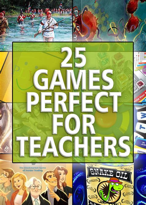 Sneaky Education 25 Games For Teaching