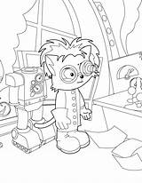 Mad Coloring Scientist Pages Handipoints Science Getcolorings Cool Primarygames Cat sketch template