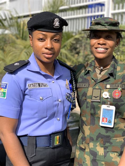 Nigerian Policewoman Goes Viral As Her Beautiful Photos