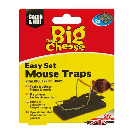 big cheese mouse trap pack   departments diy  bq