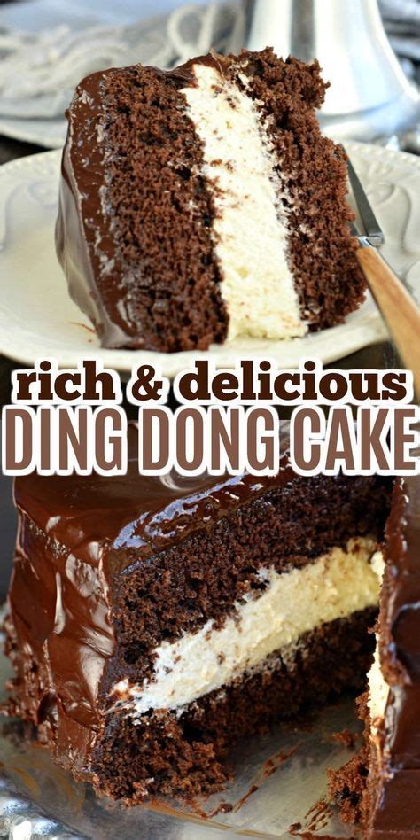 copycat hostess ding dong cake recipe   rich decadent