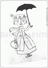Mary Poppins Coloring Printables Pages Upcoming Birthday Popular Invite Doodle sketch template