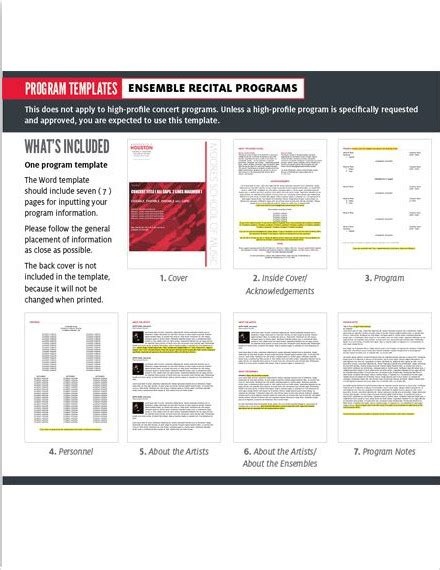 program examples  templates  word pages  examples