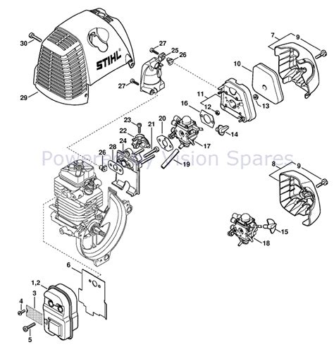 stihl fsr trimmer parts diagram wiring