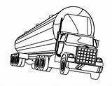 Truck Big Coloring Pages Getdrawings sketch template