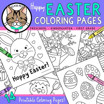 easter coloring pages  preschool kindergarten   grade