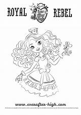 Coloring Ever High After Hatter Pages Madeline Thronecoming Raven Colouring Queen Cupid Dress Para Color Colorear Kids Rebel Printable Ella sketch template