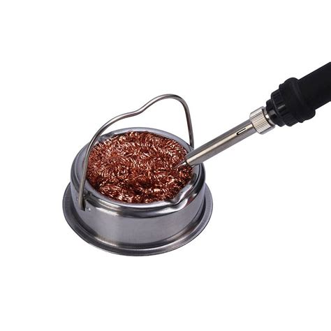 buy soldering iron tip cleaner copper ball solder tip