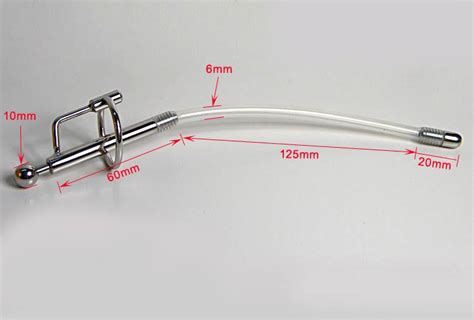 real stainless steel soft silicone catheter male urethral