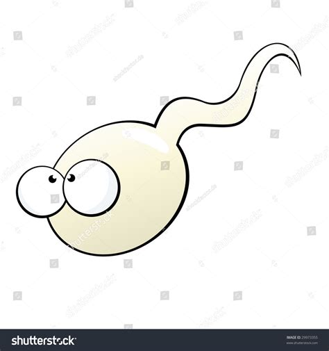 Funny Cartoon Sperm Stock Vector 29973355 Shutterstock