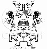 Odin Clipart Screaming Scared Chubby Illustration Cartoon Royalty Thoman Cory Vector sketch template
