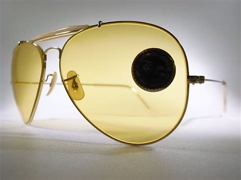 ray ban rb sunglasses yellow shooter 3138 aviator