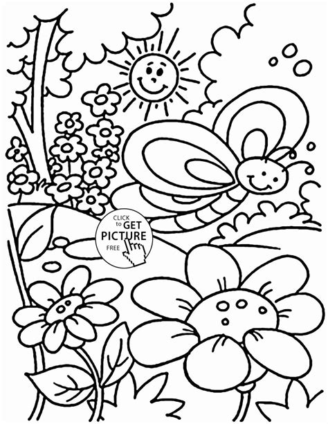 spring printable coloring pages  coloring arts  excelent