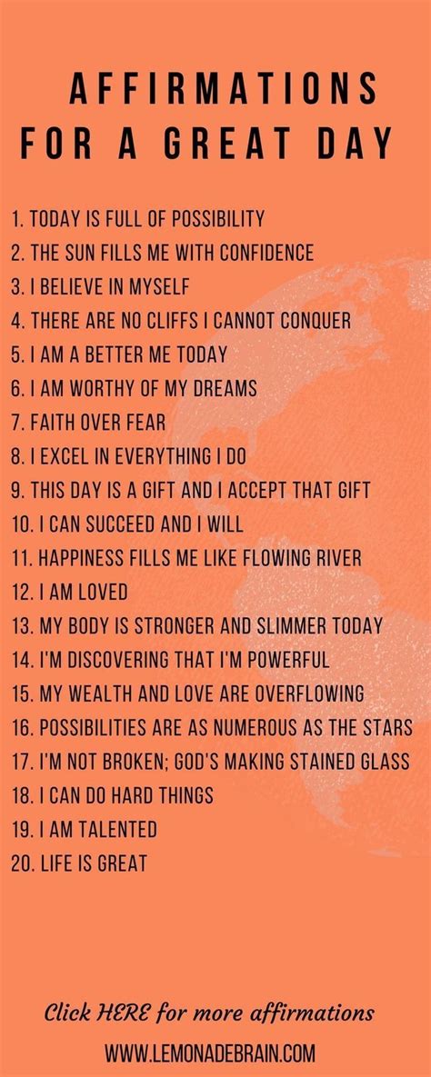 affirmations   great day morning affirmations positive  affirmations positive