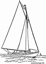 Voilier Sailing Colorier Bateaux Perahu Layar Coloriages Disegni Voile Sailboat Caravelle Navi Enfants Imprimé Fois sketch template