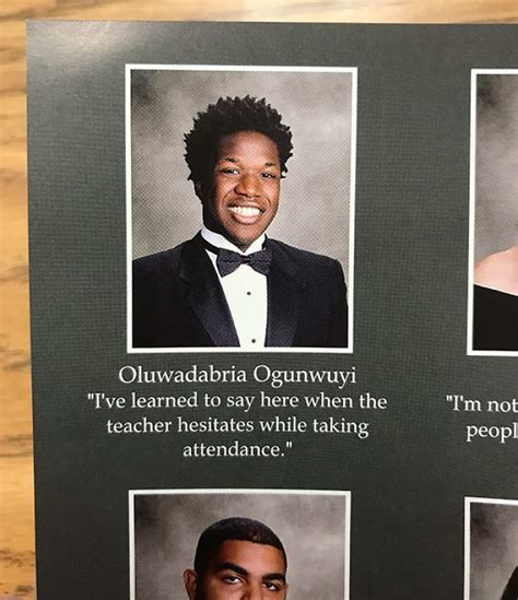 times students surprised    epic yearbook quotes