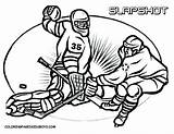 Nhl Pages Coloring Logo Getcolorings Printable Color sketch template