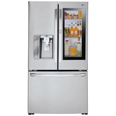 lg lfxss  cu ft smart refrigerator  instaview door