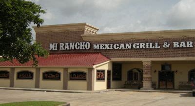 mi rancho mexican bar grill  margaritas  mexican bar rancho house styles