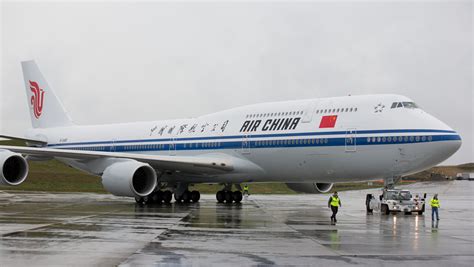 air china takes delivery  boeings