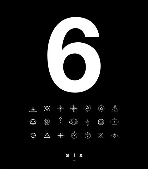 six symbols and shapes on behance
