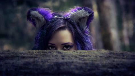 purple fox appears  tristin vitriol  deviantart