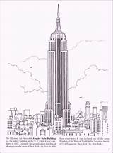 Building Coloring Pages Empire State York Drawing History City Buildings Tallest Coloringpagesfortoddlers Sketch Choose Board sketch template